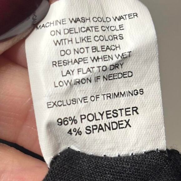 Antistar Black Strapless Ruched Tube Top – Size S (Small) - Picture 6 of 6